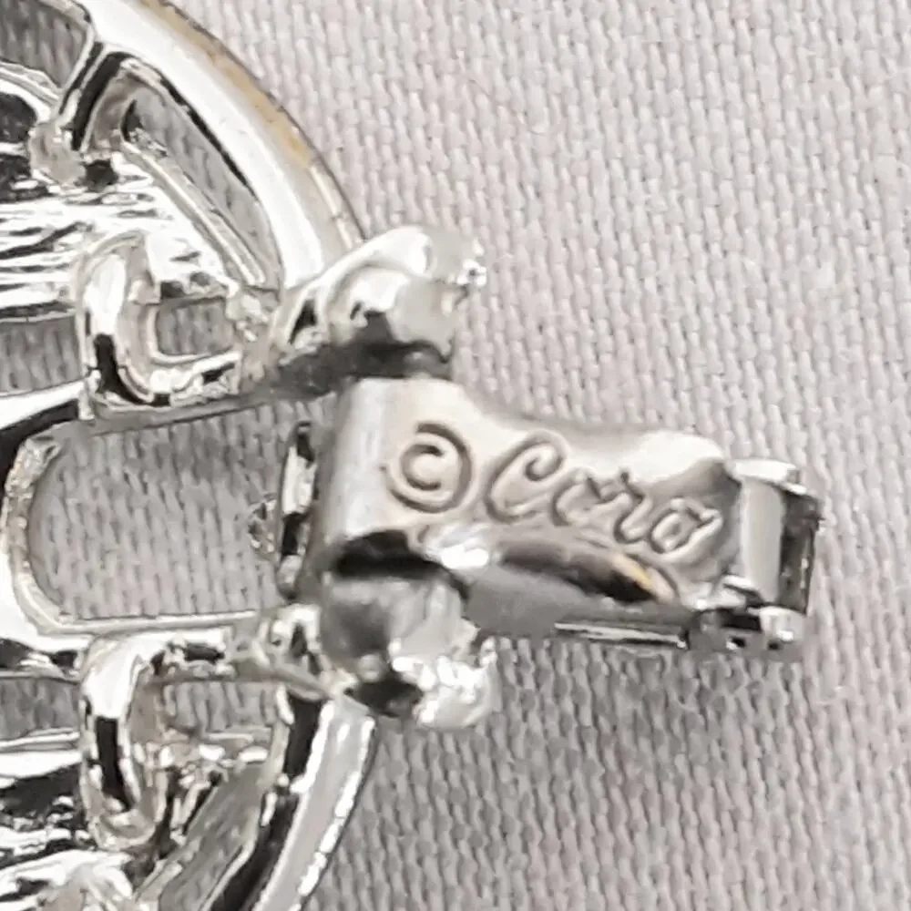 💎Coro SIlver Tone Bracelet Chunky Links